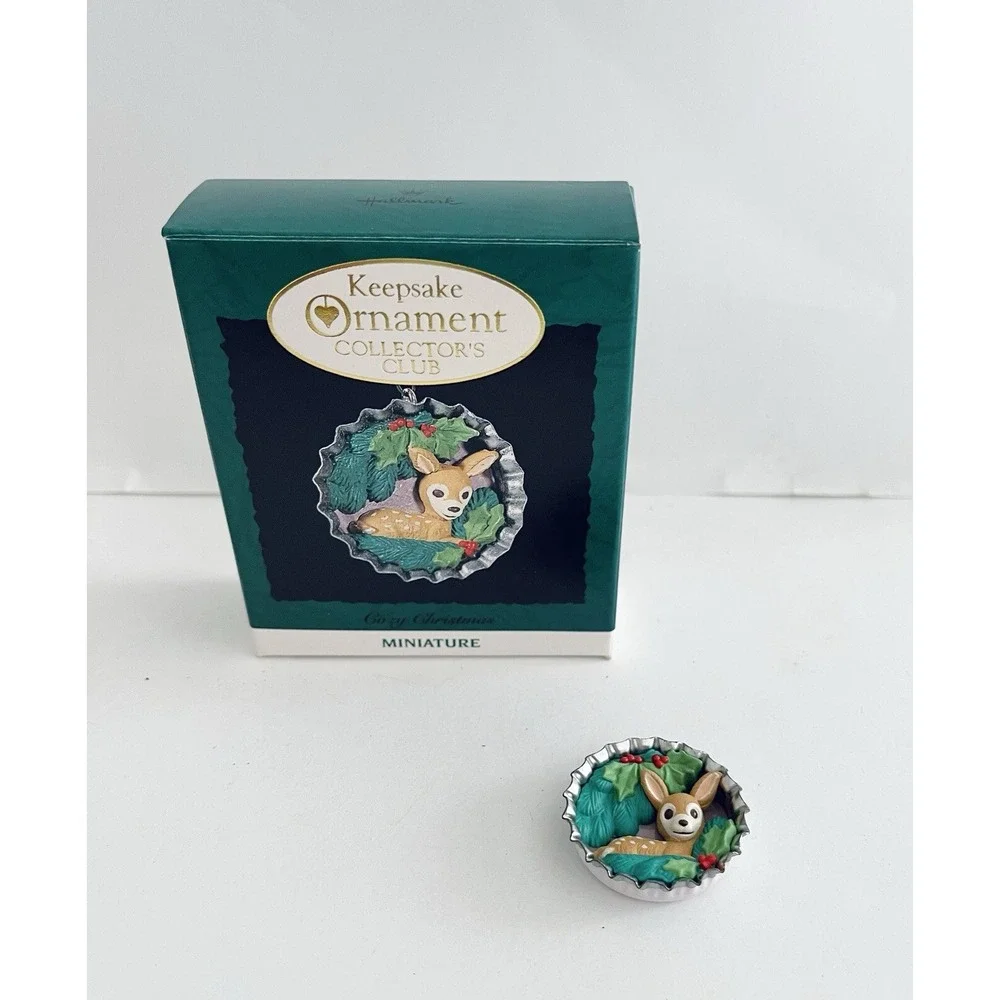 1994 Hallmark Keepsake Miniature‎ Ornament Collectors Club Holiday Bunny